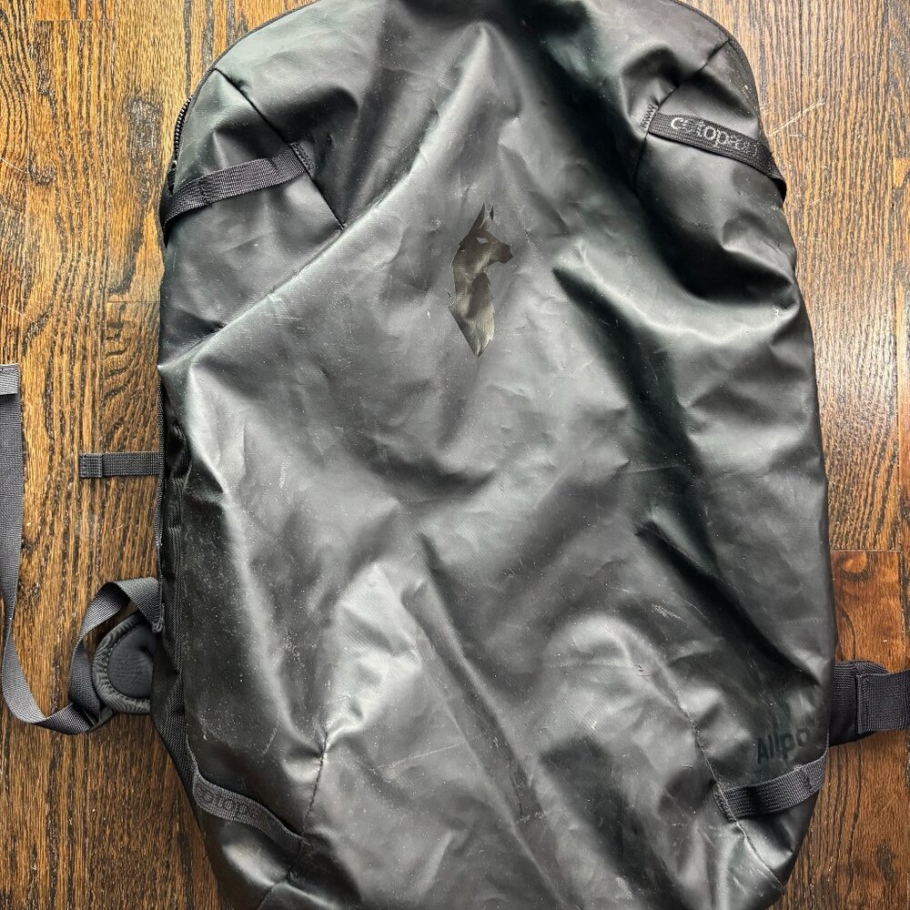 cotopaxi Black Travel Backpack
